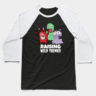 Raising Wild Things Baseball T-Shirt